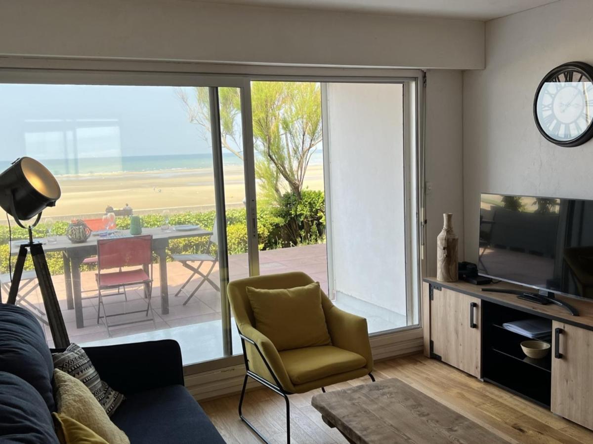 Appartement 2P, Rez-De-Jardin, Acces Plage, Animaux Ok, Parking, Internet Inclus - Fr-1-487-355 Cabourg Exterior foto